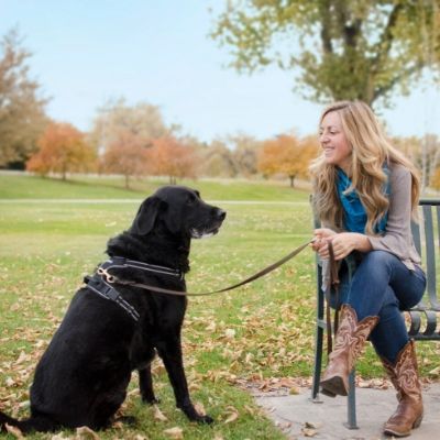 Dog trainer Marissa Martino spends time building the human-canine bond